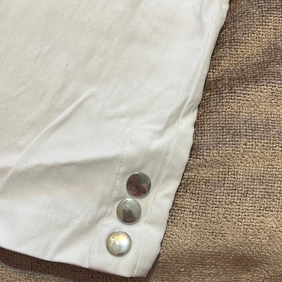 Patchington Women’s White Cropped Pants - Size 2 - Picture 5 of 6